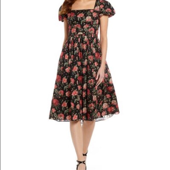 Antonio Melani Bowie Decadent Blooms Floral Dress - Picture 5 of 8
